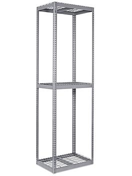 Wide Span Storage Rack - Wire Decking, 36 x 24 x 120" H-3300