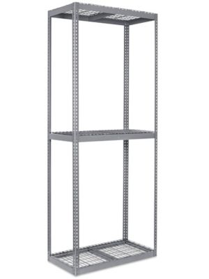 Wide Span Storage Rack - Wire Decking, 48 x 24 x 120" H-3303