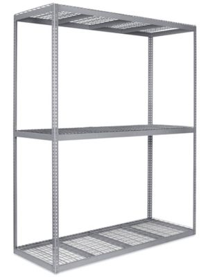 Wide Span Storage Rack - Wire Decking, 96 x 36 x 120" H-3316