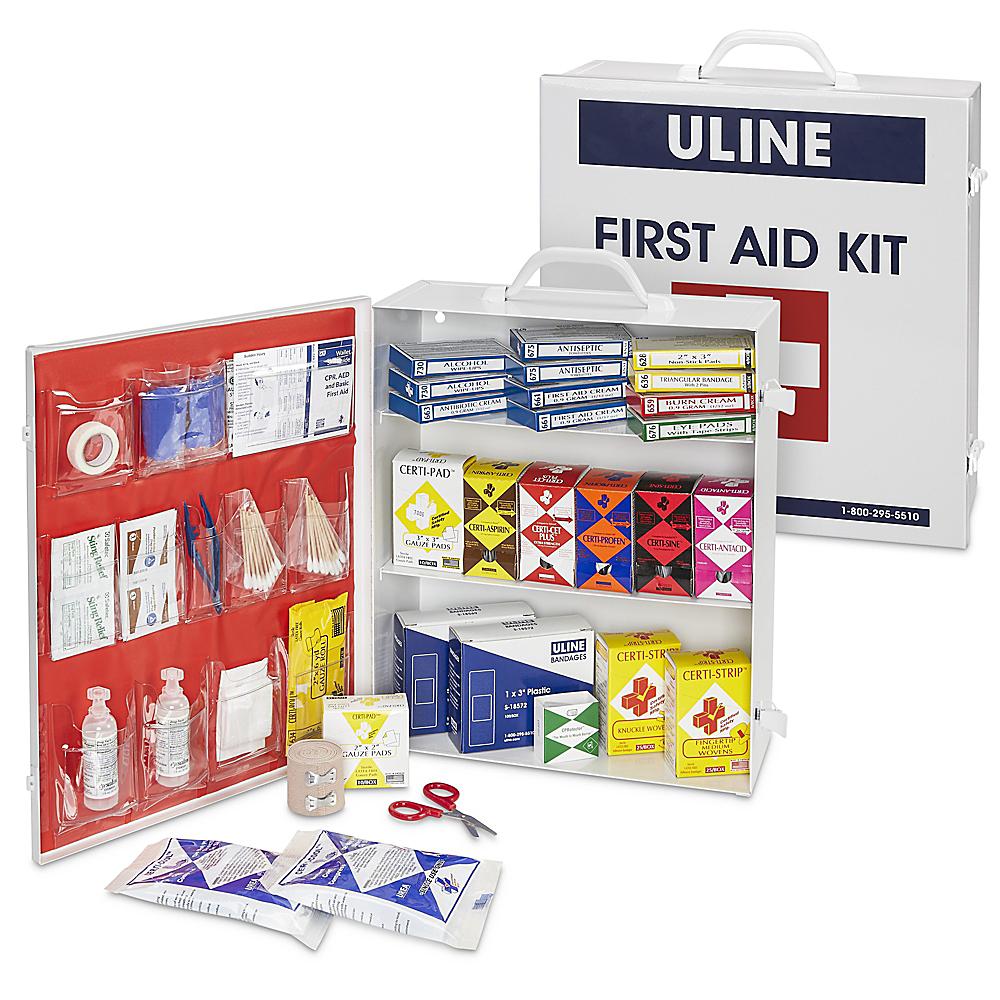 Uline First Aid Kit - 100 Person H-3319 - Uline