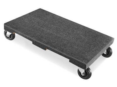 Carpeted Moving Dolly 4 inch Wheel 18 inch x 30 inch CD4002