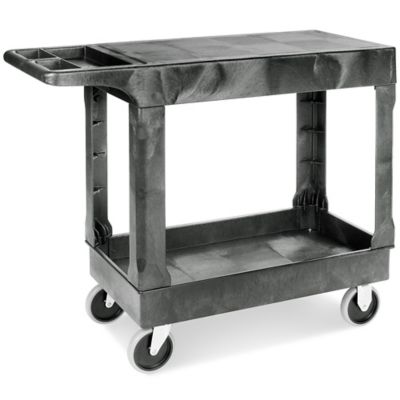  Uline Flat Shelf Utility Cart - 38 x 17 x 33"