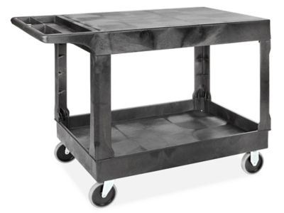  Uline Flat Shelf Utility Cart - Standard, 44 x 25 x 33"