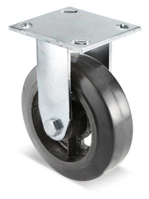 Heavy Duty Rubber Caster - 6 x 2"