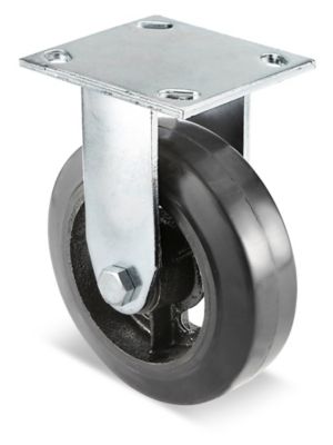  Heavy Duty Rubber Caster - 6 x 2"