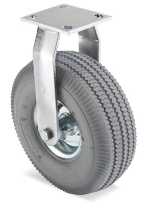 Pneumatic Caster - Rigid, 10 x 4", Gray H-3329GR-R