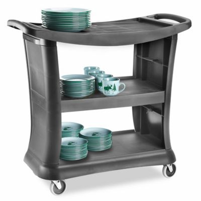 Rubbermaid 3-Shelf Utility Service Cart