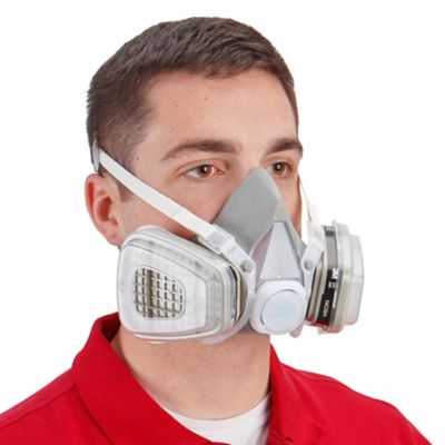 3M 52P71 Half Facepiece Disposable Respirator Assembly, Organic Vapor/P95, Medium