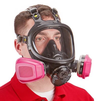3M 7800S-M Full-Face Respirator - Medium H-3396 - ULINE