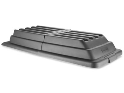 Rubbermaid&reg; Structural Foam Tilt Truck Lid - 3/4 Cubic Yard, Black H-3408