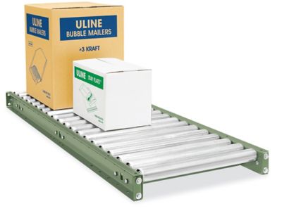 Heavy Duty Gravity Roller Conveyor - 24" x 5' H-3410