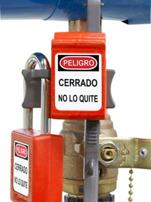 Handle-On Ball Valve Lockout H-3442