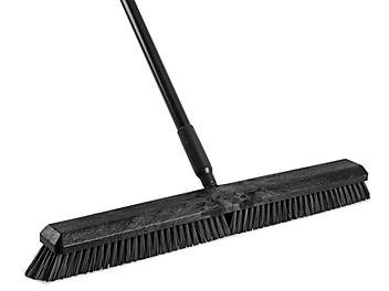 Colored Push Broom - 24", Black H-3460BL