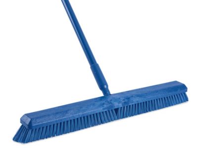 Colored Push Broom - 24", Blue H-3460BLU