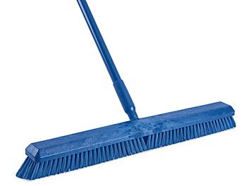 Colored Push Broom - 24", Blue H-3460BLU