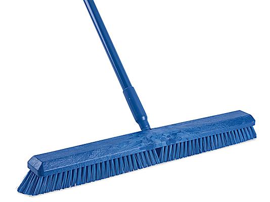 Colored Push Broom - 24, Blue
