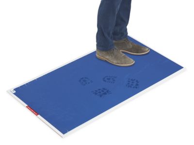 Clean Mat Sheets with Frame - 24 x 45", Blue H-3464BLU