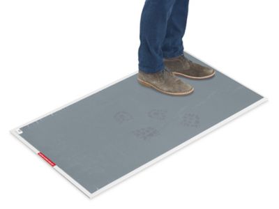 Clean Mat Sheets with Frame - 24 x 45", Gray H-3464GR