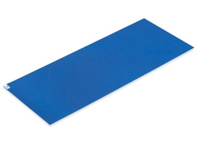 Carpeted Gym Floor Sticky Mats - 60-Sheet Pad for 26.5 x 63.5 Mat