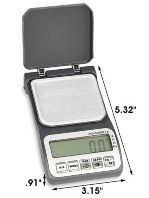 Échelle milligramme 50g / 0,001 g, échelle fine, échelle MG, échelle  milligramme, balance de poche, balance de laboratoire avec écran LCD,  balance à lettres Balance numérique professionnelle