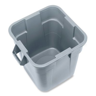 Barclay Stainless Steel 15 Gallon Trash Can Sets (Set of 2) Rubbermaid  Commercial Products Liner: Galvanized Steel, Finish/Finish: Standard  Gel-Coat B - Yahoo Shopping