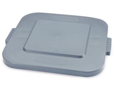 Rubbermaid&reg; Square Brute&reg; Trash Can Lid – 28 Gallon, Gray H-3494GR