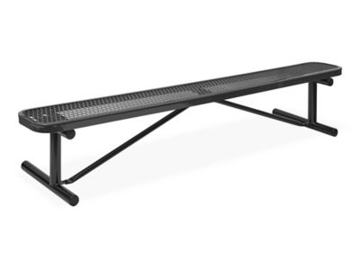  Metal Bench without Back - 8'