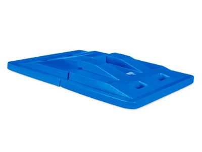 Lid for Poly Box Truck - 16 Bushel, Blue