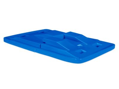 Lid for Poly Box Truck 18 Bushel, Blue H3528BLU Uline