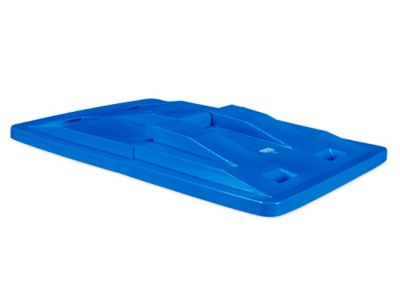 Lid for Poly Box Truck 20 Bushel, Blue H3529BLU Uline