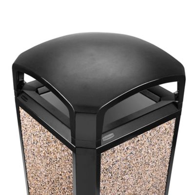 Rubbermaid® Landmark Series™ Trash Can - 35 Gallon, Dome Top H