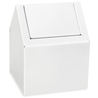 Floor Standing Sanitary Napkin Receptacle - Swing-Top H-3584