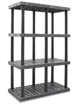 Plastic Shelving - 48 x 24 x 75" H-3588