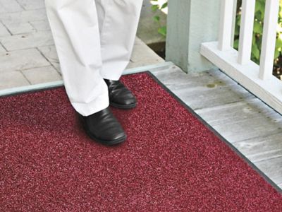Turf Entry Mat - 3 x 8', Burgundy H-3592BU