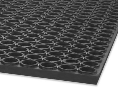 Slip Resistant Mat - Black, 7/8" thick, 3 x 5'