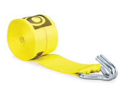 LiftAll&reg; U-Hook Winch Strap - 4" x 27', 15,000 lb Capacity H-3596