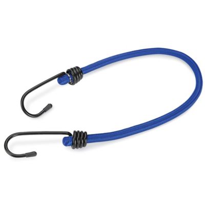 Cuerda elástica – SuperBungee Cord de 18 pulgadas (cuerpo) se estira hasta  8.7 pies con ganchos de acero antiarañazos