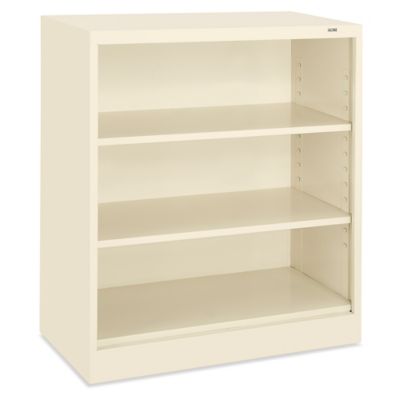 Bookcase - 3 Shelf, Assembled, 36 x 18 x 43", Tan H-3610T