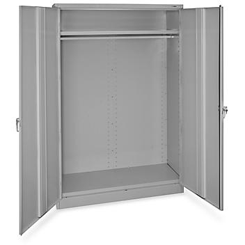 Wardrobe Cabinet - 48 x 18 x 78", Gray H-3616GR