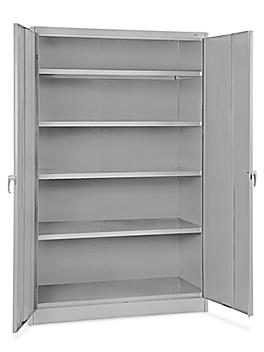 Jumbo Heavy Duty Storage Cabinet - 48 x 18 x 78", Assembled, Gray H-3617AGR