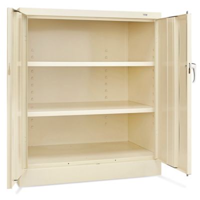 Counter High Storage Cabinet - 36 x 24 x 42", Assembled, Tan H-3618AT