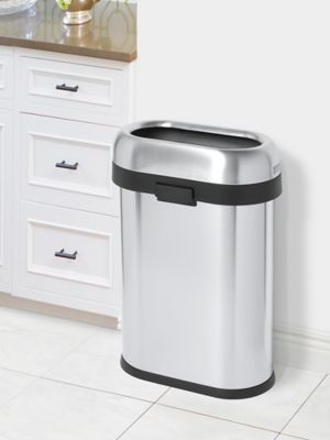 13 Gallon Steel Trash Can