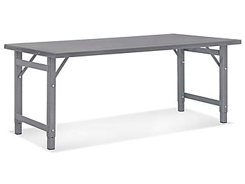 Steel Assembly Table without Bottom Shelf - 72 x 36" H-3630T