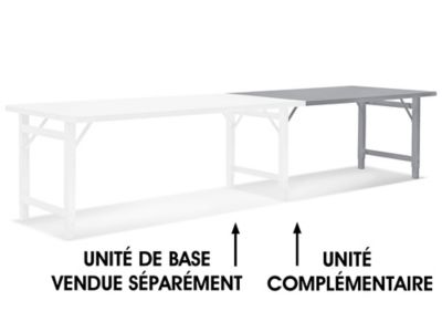 Add-On Unit for Steel Assembly Table - 48 x 36" H-3631