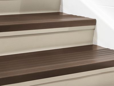 Stair Treads - Vinyl, 48 x 12", Brown H-3653BR