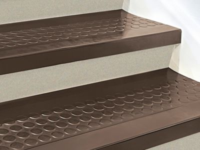 Stair Treads - Rubber, 48 x 12", Brown H-3655BR