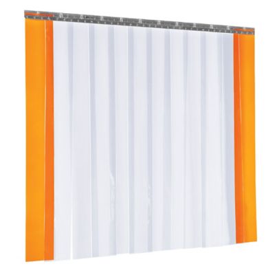 Smooth Vinyl Strip Door Kit - 6 x 7' H-3666