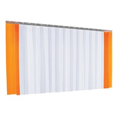 Smooth Vinyl Strip Door Kit - 10 x 8' H-3667