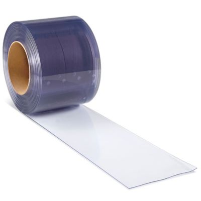 Vinyl Strip Door Replacement Strips - Smooth, 8" x 8' H-3672