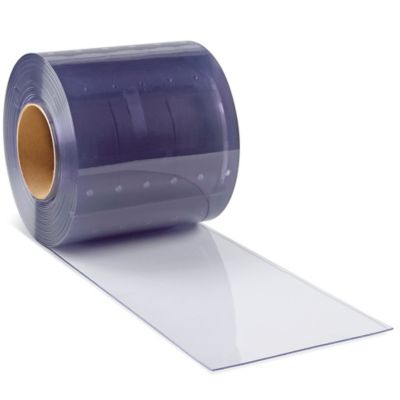 Vinyl Strip Door Replacement Strips - Smooth, 12" x 10' H-3674